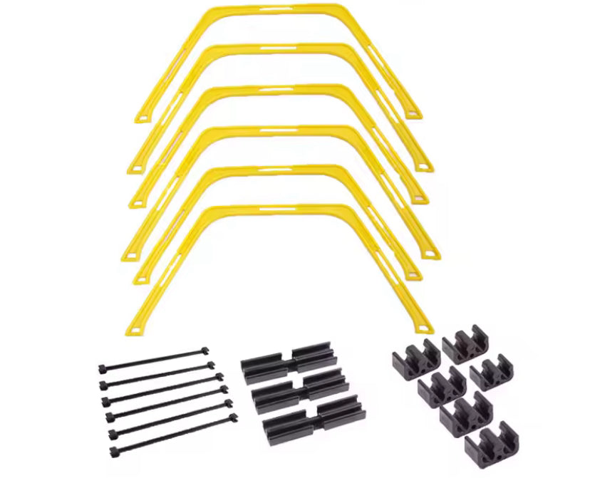 6-Pcs Training Rings Hexagon Set