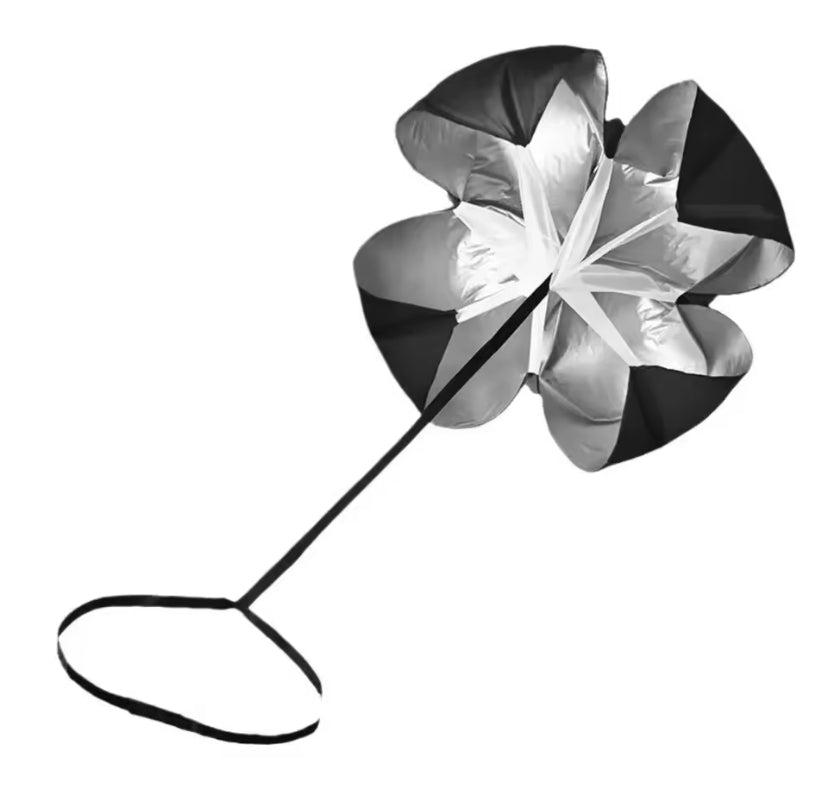 Running parachute