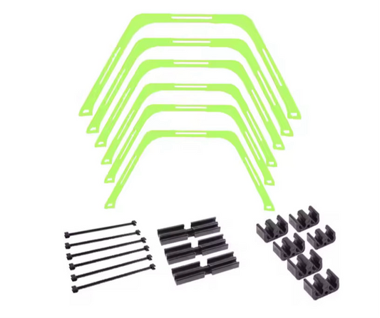 6-Pcs Training Rings Hexagon Set