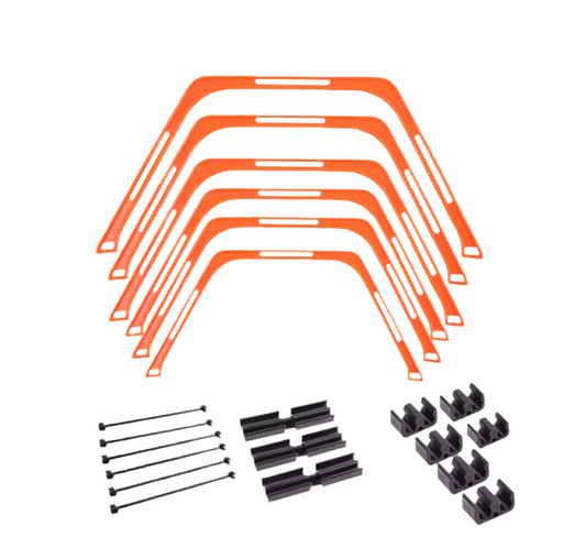6-Pcs Training Rings Hexagon Set